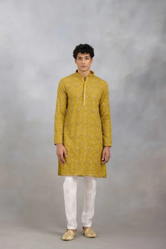 Mustard Kurta Set Mustard Kurta Set