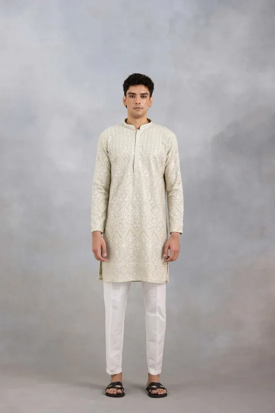 Pista Green Kurta Set Pista Green Kurta Set