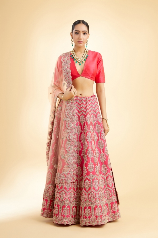 Rani Raw Silk Lehenga