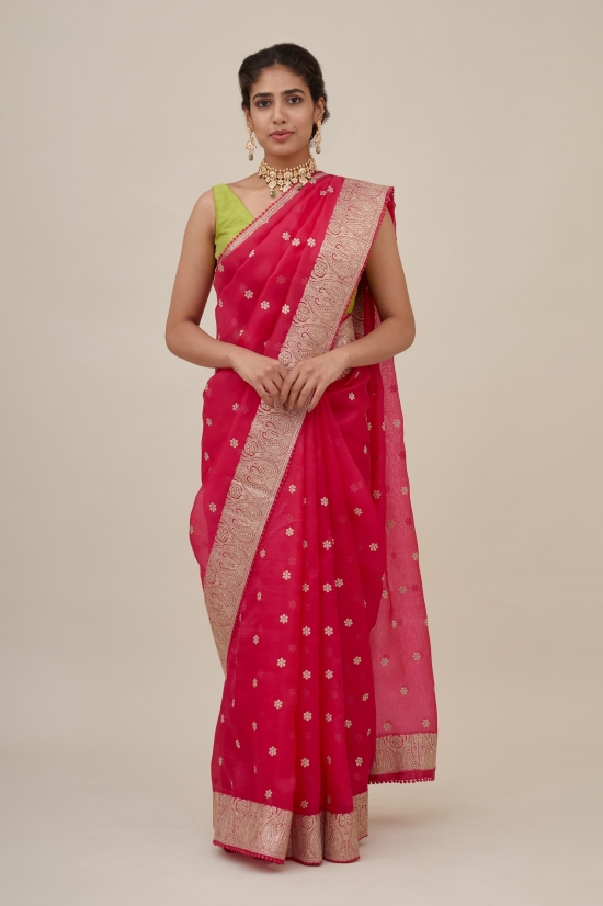 Rosa Organza Saree