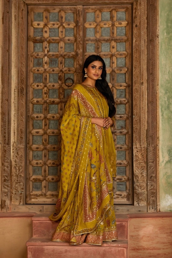 Daffodils Sharara Suit