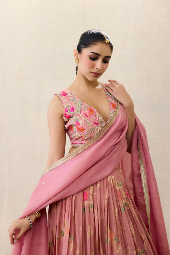 Baby Pink Lehenga  