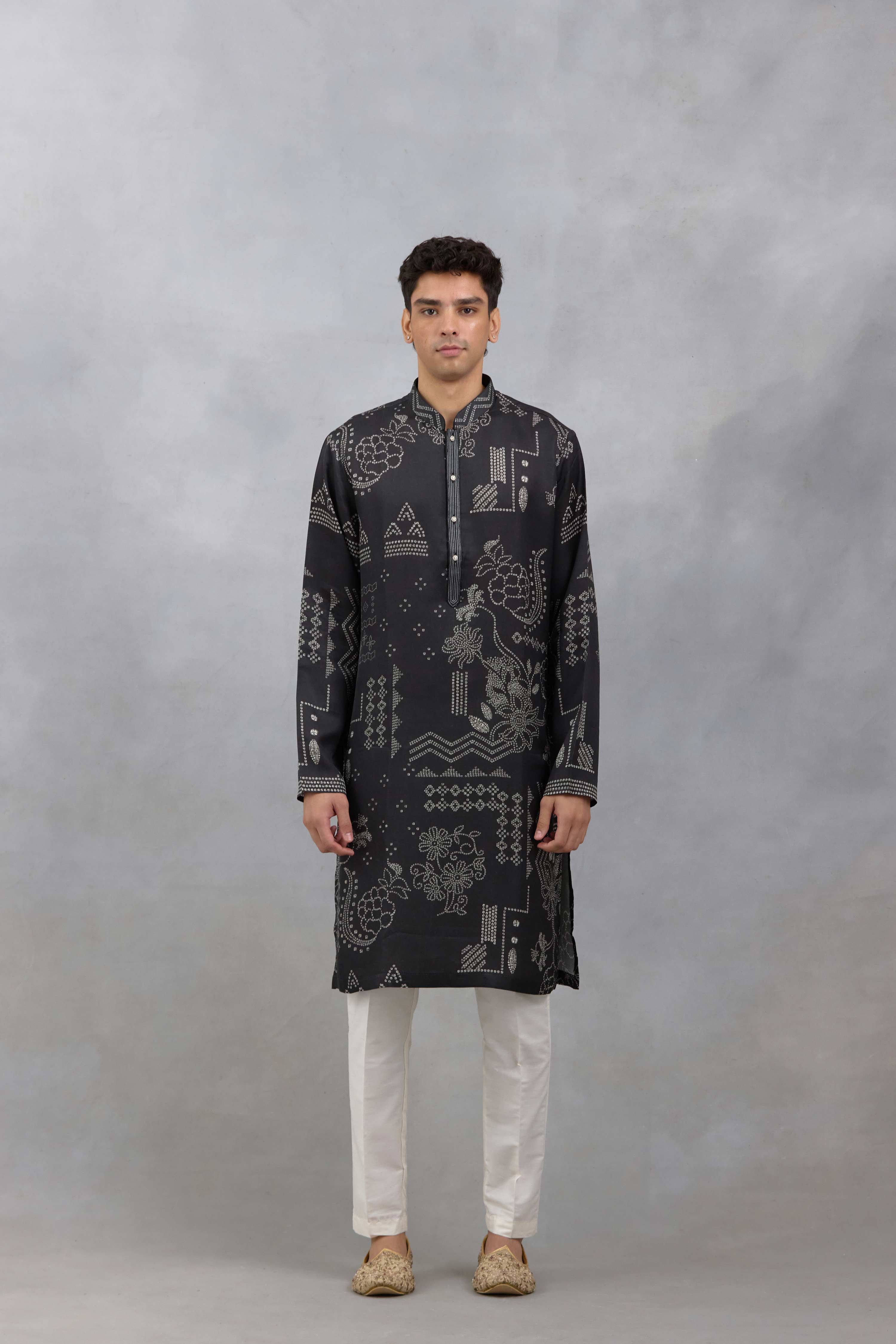 Bandhani Kurta Set