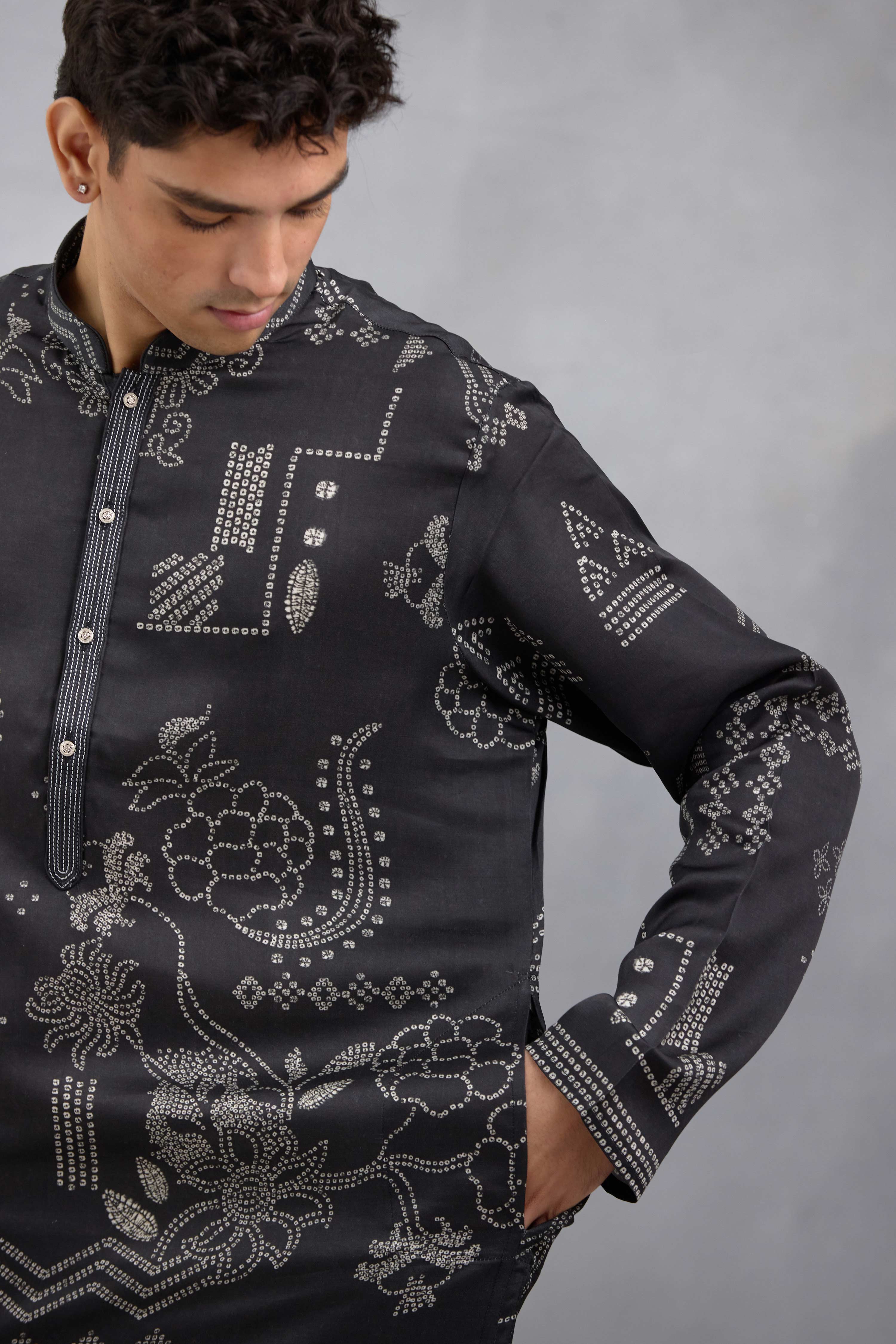 Bandhani Kurta Set