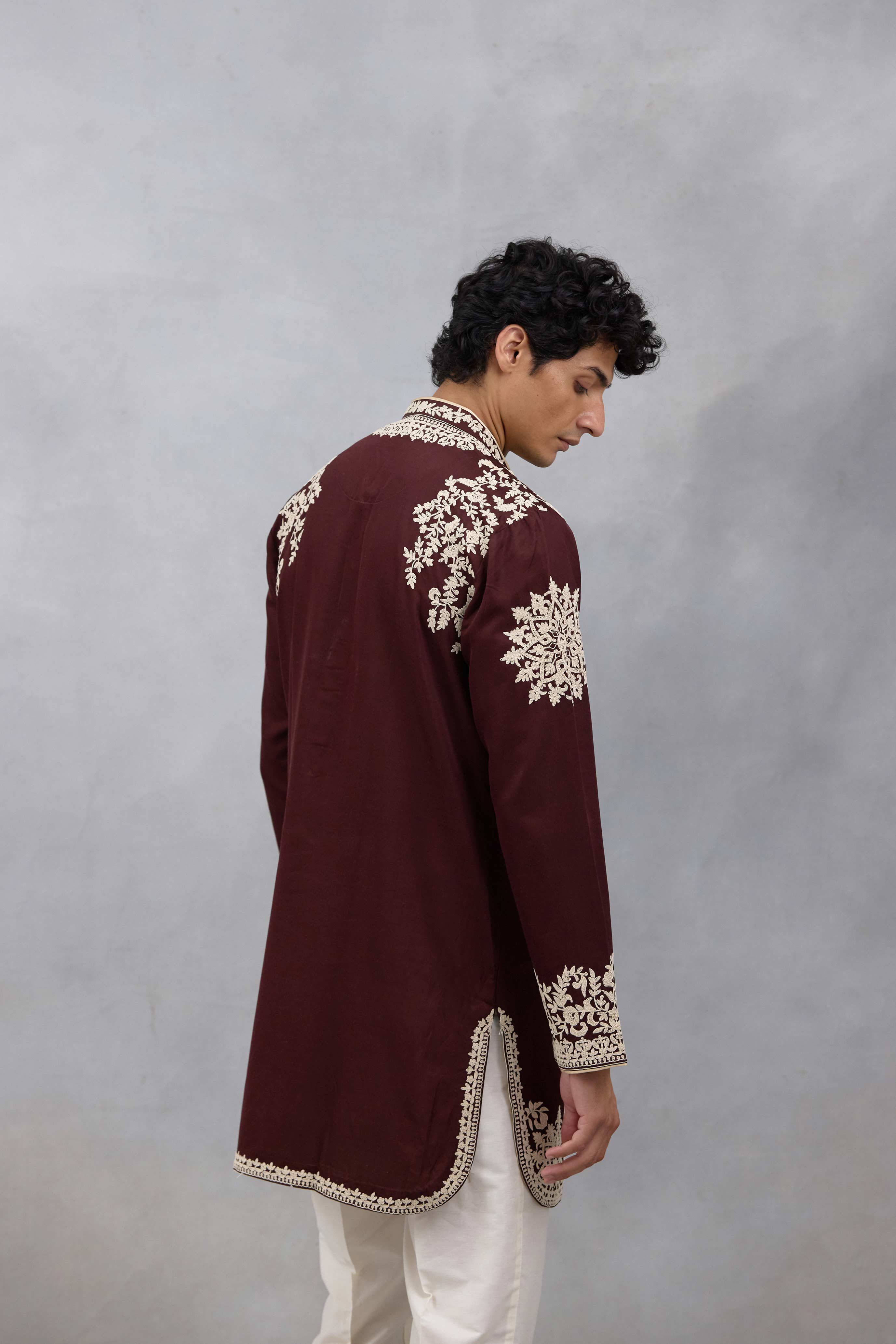 Embroidered Dori Kurta Set