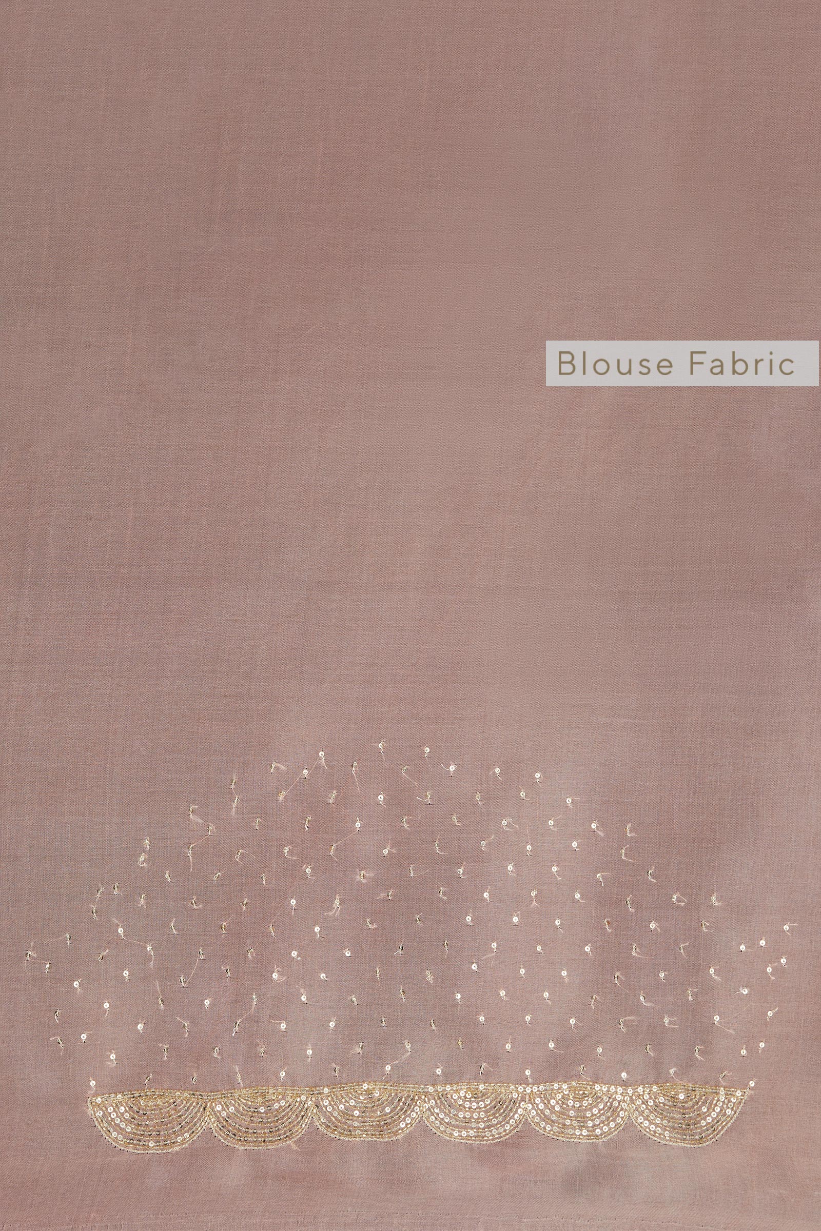 Pastel Pink Organza Saree
