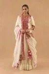 Ivory Tissue Silk Lehenga set