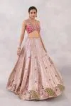 Hot pink Georgette Lehenga Set
