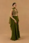 Mehendi Green sharara set