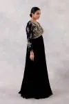 Black Georgette Anarkali set