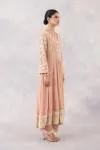 Peach Georgette Anarkali set