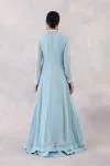 Powder Blue Georgette Anarkali set