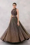 Bronze Organza Lehenga set