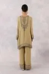 Olive Green Georgette suit set