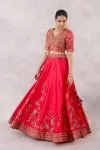 Rani Pink Silk Lehenga Set