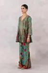 Forest Green Silk Co-ord set