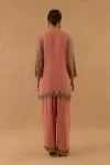 Dusty Rose Georgette Suit Set