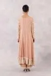 Peach Georgette Anarkali set
