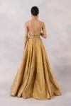 Gold Tissue Silk Lehenga set