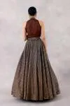 Bronze Organza Lehenga set