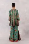 Forest Green Silk Co-ord set
