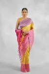 Sunflower Yellow Katan Silk Saree