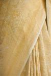 Pure Beige Handloom Silk Saree