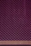 Mulberry Purple Crepe Saree