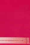 Cerise Pink Handlom Katan Silk Saree