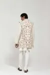 Ivory Quilting Half Jacket Set