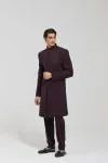Wine Signature Sherwani Set