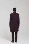 Wine Signature Sherwani Set