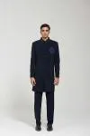 Navy Blue Signature Sherwani Set