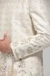 Floral Embroidered Sherwani Set
