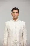 Floral Embroidered Sherwani Set