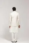 Floral Embroidered Half Jacket Set