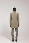 Olive Front Open Jacket Set