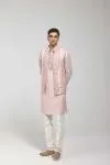 Blush Pink Half Jacket Set
