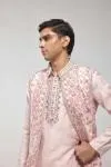 Blush Pink Half Jacket Set