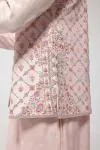Blush Pink Half Jacket Set