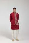 Zardozi Half Jacket Set