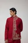 Zardozi Half Jacket Set