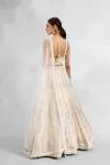 Ivory Net Lehenga Set