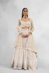 Coconut Creme Lehenga Set