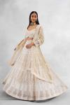 Coconut Creme Lehenga Set