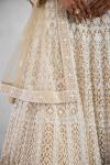 Coconut Creme Lehenga Set