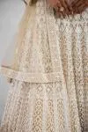 Coconut Creme Lehenga Set