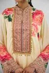 Warm Beige Satin Co-Ord Set