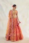 Mahogany Orange Lehenga Set