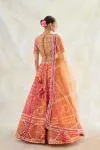 Mahogany Orange Lehenga Set